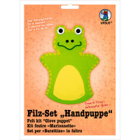 Filz-Set "Handpuppe" Frosch