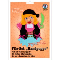 Filz-Set "Handpuppe" Piratenmädchen