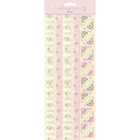 Flat Sticker "Borders" rosa