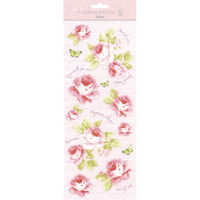 Flat Sticker "Flowers" rosa