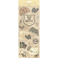 Flat Sticker "Symbols" sand