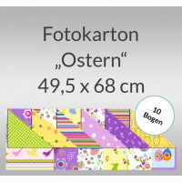 Fotokarton "Ostern" 49,5 x 68 cm - 10 Bogen