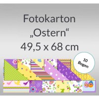 Fotokarton "Ostern" 49,5 x 68 cm - 10 Bogen