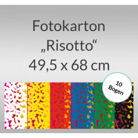 Fotokarton "Risotto" 49,5 x 68 cm - 10 Bogen