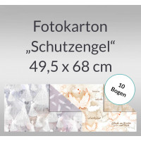 Fotokarton "Schutzengel" 49,5 x 68 cm - 10 Bogen