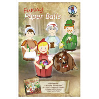 Funny Paper Balls "Rotkäppchen"