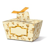 Geschenkbox "Joanna" gold Kelch - Motiv 02