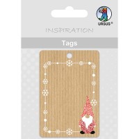 Geschenkeanhänger / Tags Motiv 14 - Wichtel