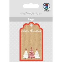 Geschenkeanhänger / Tags Motiv 16 - Merry Christmas