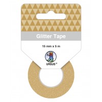 Glitter Tape champagner, selbstklebend
