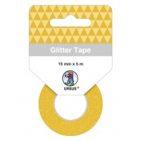 Glitter Tape dunkelgold, selbstklebend