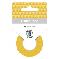 Glitter Tape dunkelgold, selbstklebend