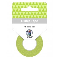 Glitter Tape hellgrün, selbstklebend