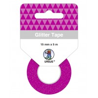 Glitter Tape pink, selbstklebend