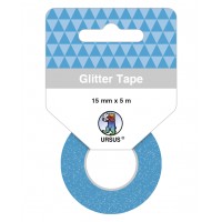 Glitter Tape türkis, selbstklebend