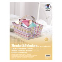 Henkelkörbchen "Piccolo" Zackenlinien