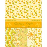 Indian Style "Hena" 21,6 x 28 cm - 5 Blatt sortiert