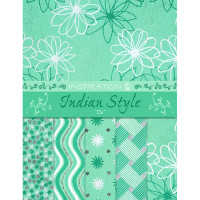 Indian Style "Ila" 21,6 x 28 cm - 5 Blatt sortiert