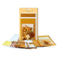 Kartenset Greetings "Christmas gold"