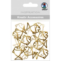 Kreativ Accessoires - Fische gold