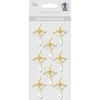 Kreativ Accessoires "Hochkreuz" gold - Motiv 217