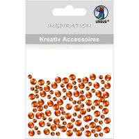 Kreativ Accessoires - Schmucksteine orange