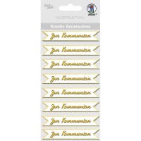 Kreativ Accessoires "Zur Kommunion" gold - Motiv 148