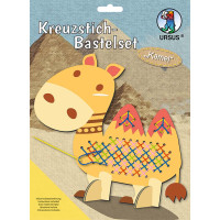Kreuzstich-Bastelset Kamel