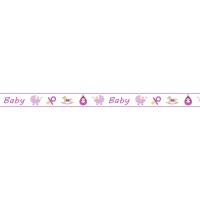 Masking Tape "Baby" rosa, 1 Rolle