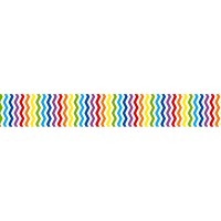 Masking Tape "Chevron" Regenbogen, 1 Rolle