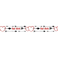 Masking Tape "für dich", 1 Rolle