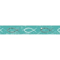 Masking Tape "Jesus aqua" Fische 2 - Motiv 05
