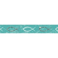 Masking Tape "Jesus aqua" Fische 2 - Motiv 05