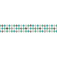 Masking Tape "Jesus aqua" Rauten 2 - Motiv 08