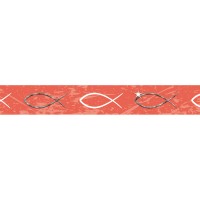 Masking Tape "Jesus orange" Fische 1 - Motiv 01