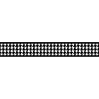 Masking Tape "Pepita" schwarz, 1 Rolle