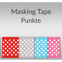 Masking Tape "Punkte", 1 Rolle
