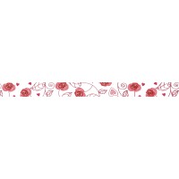 Masking Tape "Rosenranke", 1 Rolle