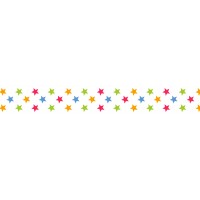 Masking Tape "Sterne" bunt, 1 Rolle