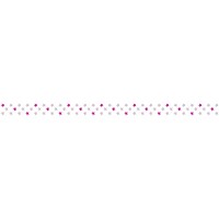 Masking Tape "Sterne" taupe/pink, 1 Rolle