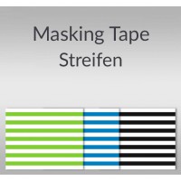 Masking Tape "Streifen horizontal", 1 Rolle