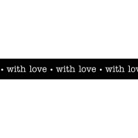 Masking Tape "Vintage" With love, 1 Rolle