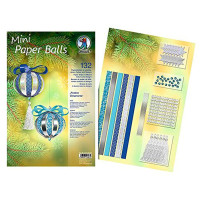 Mini Paper Balls "Festive Ornaments"