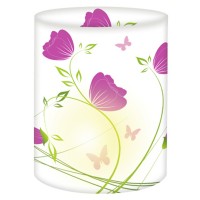 Mini-Tischlichter "Ambiente" Mohnblumen - Motiv 19