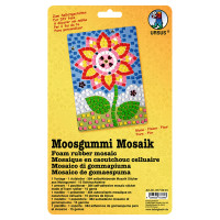 Moosgummi Mosaik "Blume"