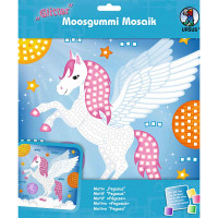 Moosgummi-Mosaik "Glitter" Pegasus