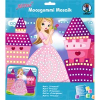 Moosgummi-Mosaik "Glitter" Prinzessin