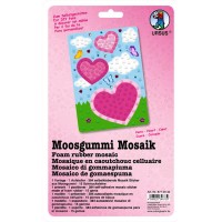 Moosgummi Mosaik "Herz"