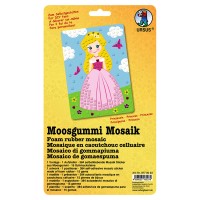 Moosgummi Mosaik "Prinzessin"