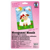 Moosgummi Mosaik "Schäfchen"